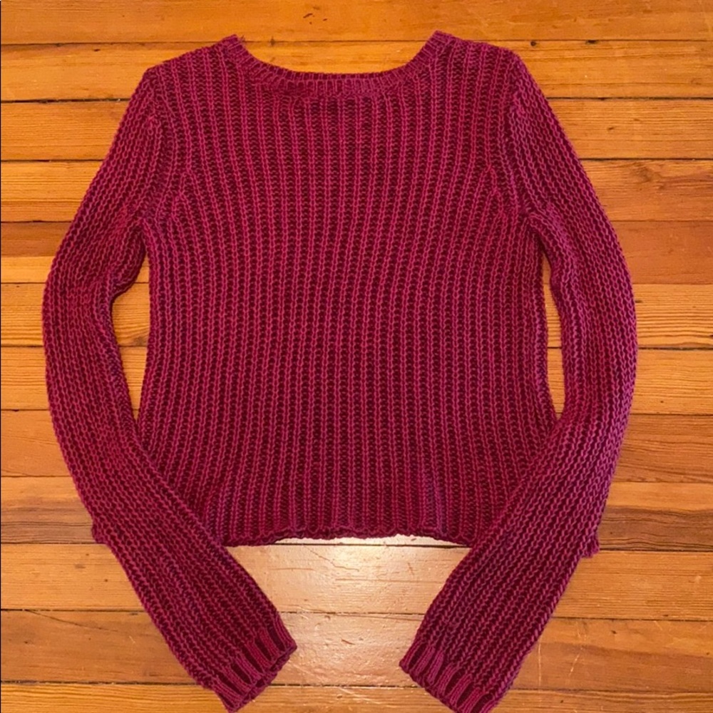 Maroon Sweater